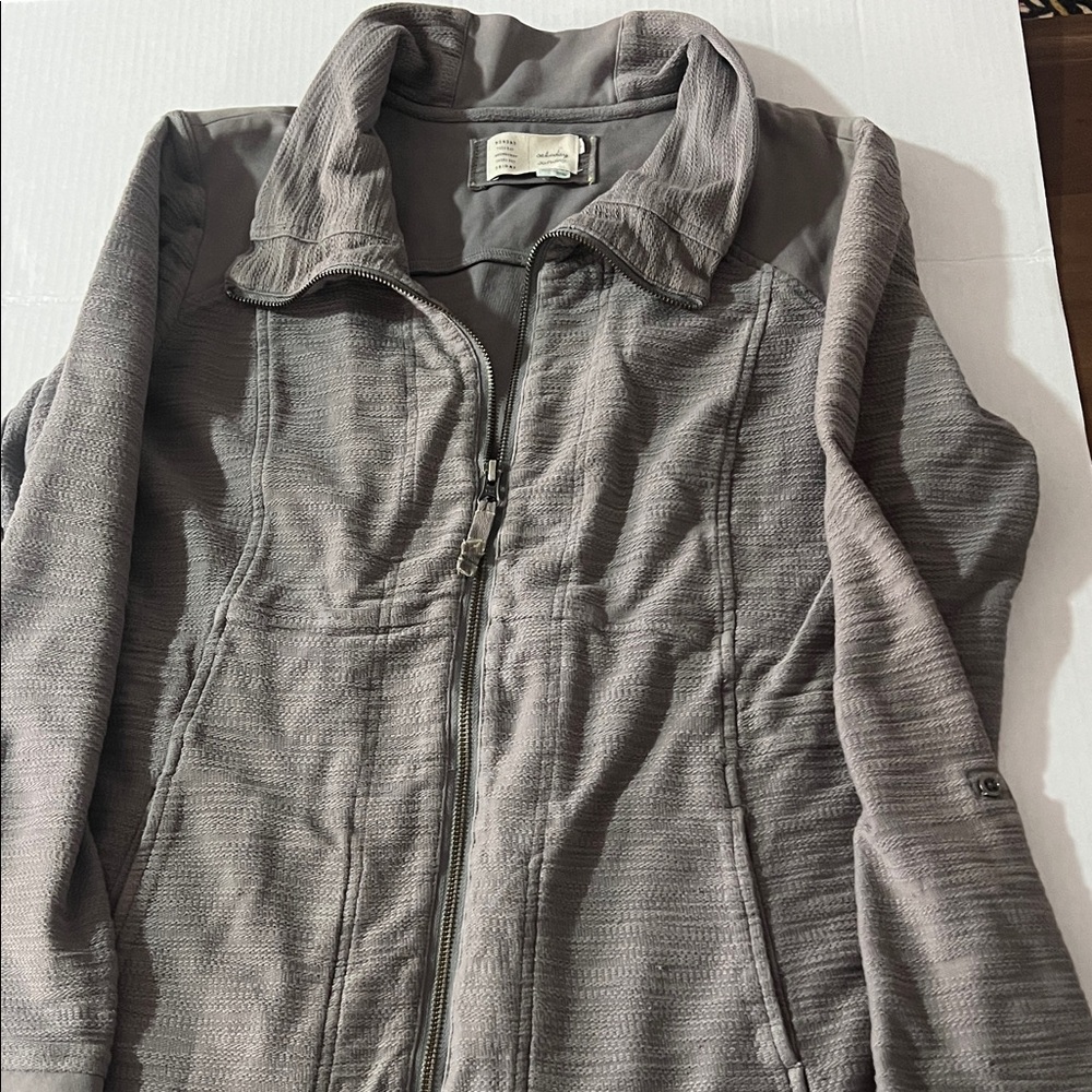 Anthropology Saturdays Sunday Women's Gray Jacket long sleeve